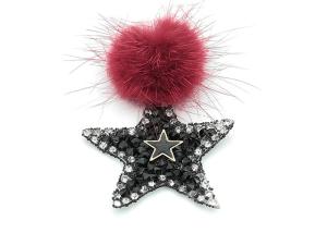 Quality Five - Pointed Star Flower Embroidery Patches Suitable For Girls Clothes Fashionable wholesale
