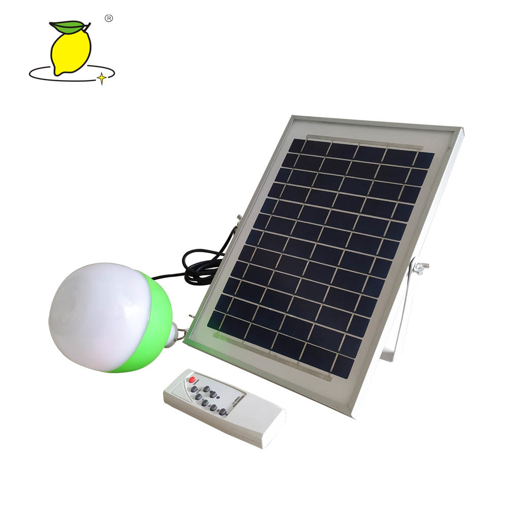 Bright Solar Rechargeable Light / Emergency LED Bulb With Power Bank Function