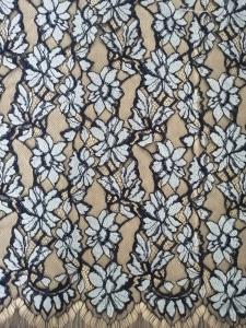 Quality Tone - Tone Color Corded 3d Flower Applique Fabric wholesale