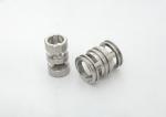 Stainless Steel Square / Cylindrical CNC Machined Components Anodized / Polished