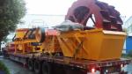 Wheel Sand Washing Machine Reliable Structure , Bucket Wheel Sand Washer