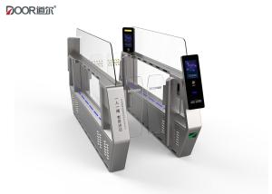 Quality High Security Immigation / Airport Turnstile With Servo Motor Silver Color wholesale