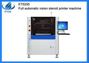 Quality Adopt flexible side clamps 220AC 50HZ full automatic vision stencil printer machine wholesale