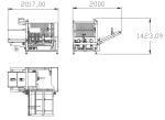 DKXM500 Carton Automatic Unpacking Machine Ton Bag Packing Machine