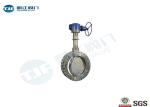 Cryogenic Flanged Wafer Butterfly Valve , Triple Offset Butterfly Valve