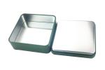 105X105X35mm Square PMS CMYK Food Tin Box With Lid