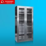 Medical Laboratory Stainless Steel Display Medecine Storage Cabinet