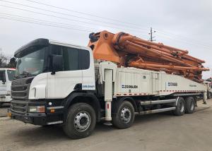 Quality 52 Meter ZLJ5430THBK Concrete Boom Truck , Cement Transportation Truck wholesale
