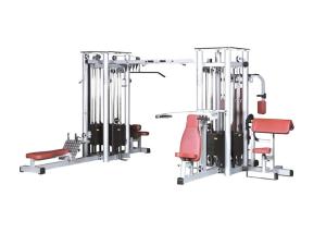 Quality 8 Station Multi Gym Equipments / Commercial Grade Multifunction Gym Machine wholesale