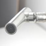 SENTO Unique design stainless steel kitchen mixer with single lever