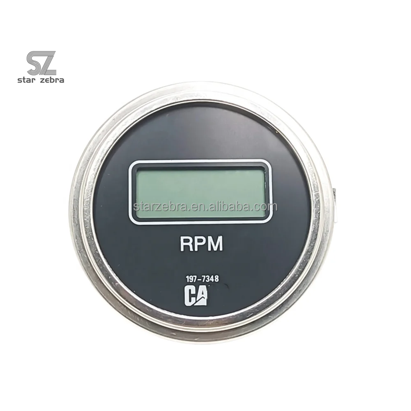 197-7348 Excavator Tractor Diesel Engine Electronic Universal Digital Speed Gauge RPM Meter Tachometer for Retail Market