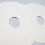 Open Hole Square 0.45mm Oil Filter Paper Roll For Power Plants