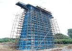 High Stiffness Steel Column Formwork Stable Construction Easy Maintenance