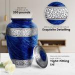 Urn for Human Ashes Adult Memorial Funeral Cremation Large Burial Urns (Adult