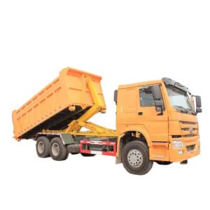 Quality 6X4 Sinotruk 25T Hook Lift Garbage Truck Large wholesale