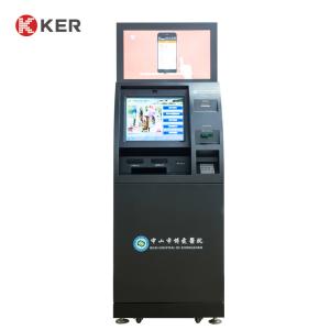 Quality Card Dispenser Capacitive 19 Inch Hospital Self Service Kiosk wholesale