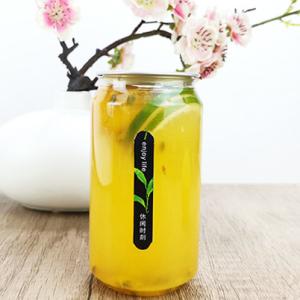 Quality 330ml Clear Plastic Container Bottles Cold Pressed Juices Homemade Beverages wholesale