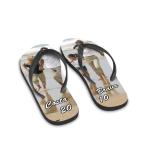 Customized Sublimation Flip Flops Slippers For Kids And For Adult