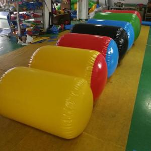 Quality Customized Logo PVC Inflatable Air Barrel for Gymnastics Training in Various Colors wholesale