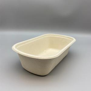 Quality Biodegradable Sustainable Bagasse Sugarcane Clamshell Box With Lid wholesale