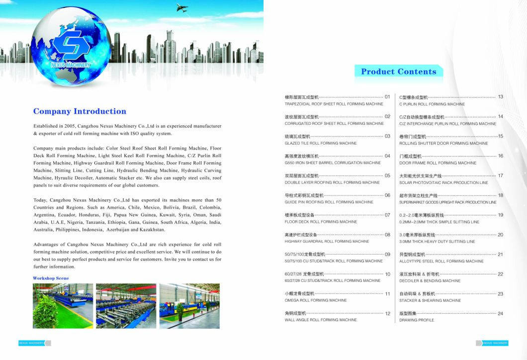 Stud Track Roll Forming Machine