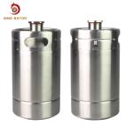 OEM Food Grade SS304 Double Wall 2L Mini Beer Keg