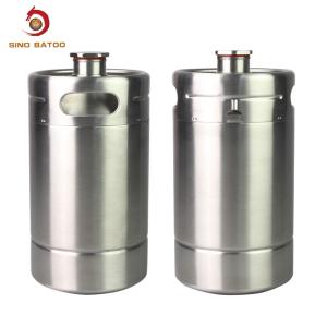 Quality OEM Food Grade SS304 Double Wall 2L Mini Beer Keg wholesale