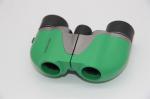 Girl Folding Small Porro Binoculars , Lightweight 5x15 Green Small Binoculars