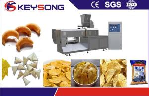 Quality Rice Flour Puff Snacks Making Machine / Potato Chips Production Line Full Stainless Steel wholesale