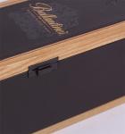 Promotion Wooden Wine Box ISO9001 2008 Certification , Empty Wine Boxes