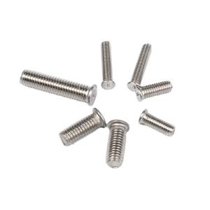Quality Industry Spot Welding Studs M3 M4 M5 M6 M8 M10 M12 Stainless Steel Weld Bolts Fastening DIN Standard Polishing ZINC Finish wholesale