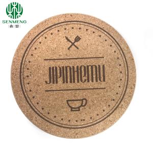 Quality Natural Printed Cork Coasters for Table Protection and Planet Preservation wholesale