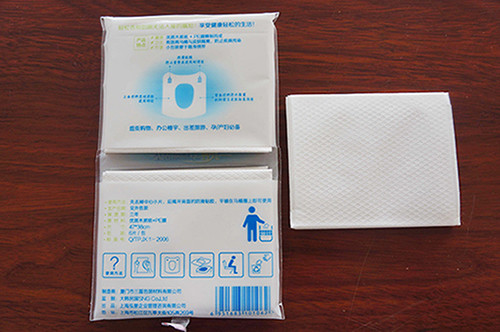 Disposable waterproof toilet cover seat for hospital and traveling，Paper toilet seat