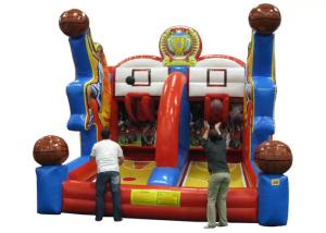 Quality 0.55mm PVC Commercial Inflatable Shooting Stars Interactive Sports Games wholesale