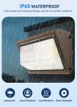 Commercial Outdoor Slim LED Wall Pack Light With Photocell 40W 45W 60W 80W 100W