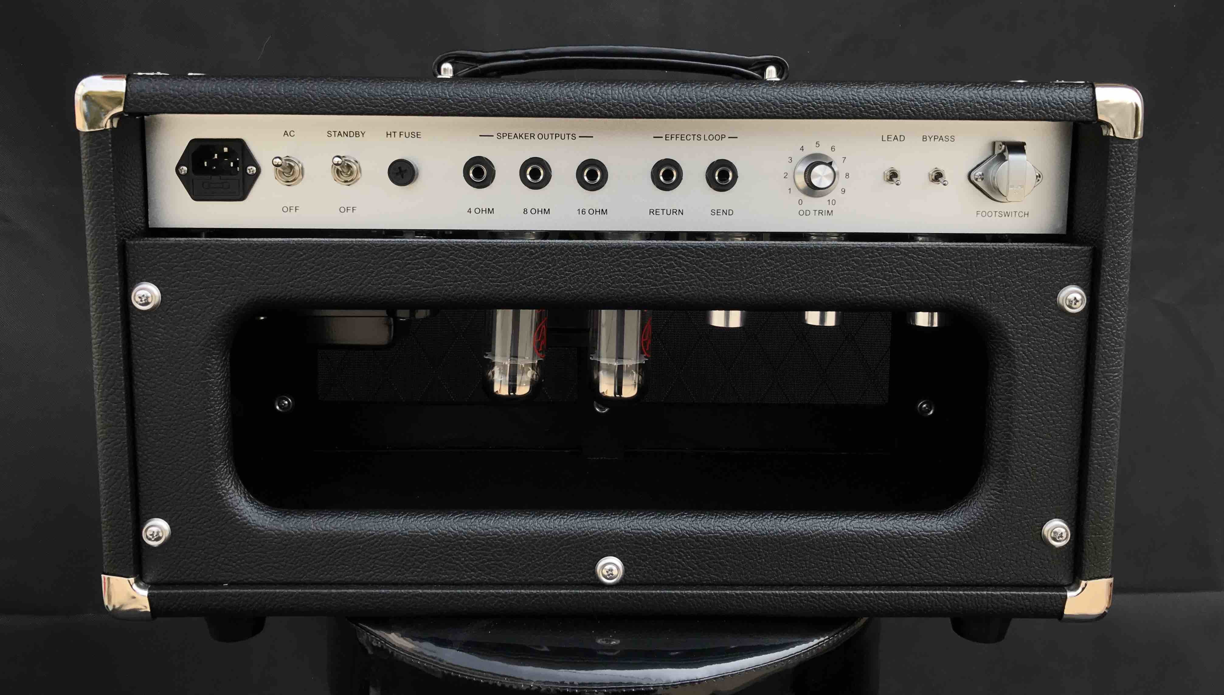 Grand Boutique Hand-wired Overdrive Special ODS50 Amp Head 50W in Black or Brown Tolex Custom Faceplate is Available
