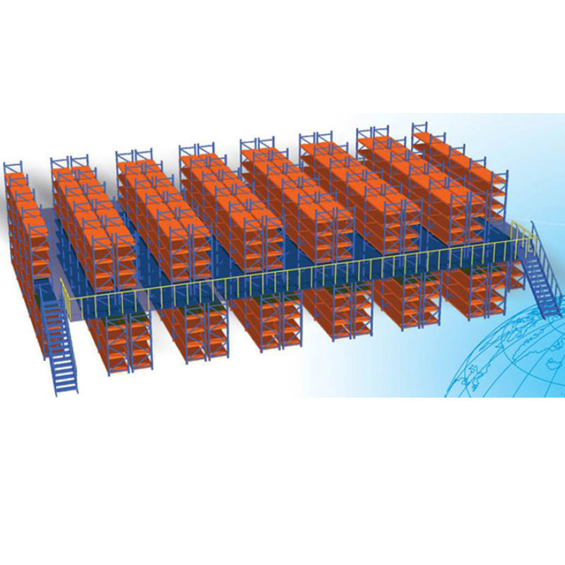 Customizable Warehouse Storage Racks Mezzanine Racking System Steel