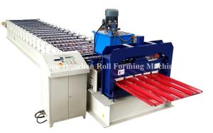 Quality PPGi GI Metal Roofing Sheet Roll Forming Machine Double Layer 45# Steel Roller wholesale