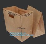 60gsm Oil-Proof Food Kraft Paper Packaging Bread Bag,food brown kraft paper bag