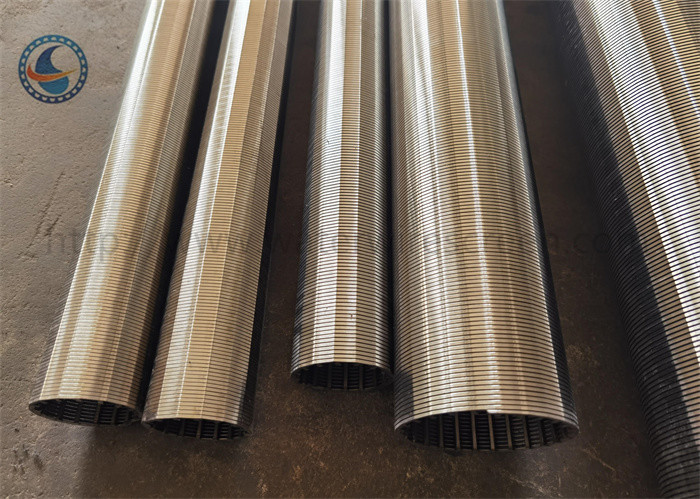 Stainless Steel 321 Wound Screen Johnson Slotted FIlter PIpe