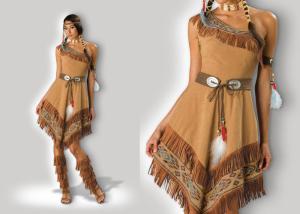Quality Native American Indian Custom Cosplay Costumes Carnival Party Cosplay Dresses wholesale