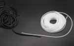 Plastic Wire Spiral Winding Tube Transparent / Black / White Winder Retractable