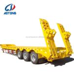 13000x3000x1650 4 Axle Low Bed Trailer 100 Ton ' Choice from Heavy Duty Trailer