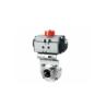 Buy cheap Hygienic Stainless Steel Sanitary Valves , Sanitary Control Valves For Water from wholesalers