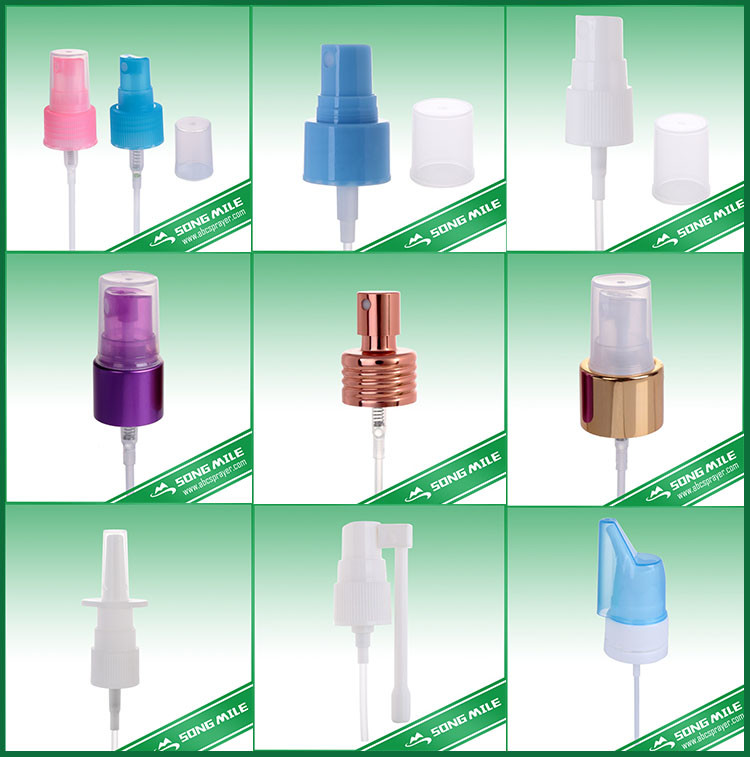 28mm,30mm PP Unique Design Oral Nasal Spray for Liquid