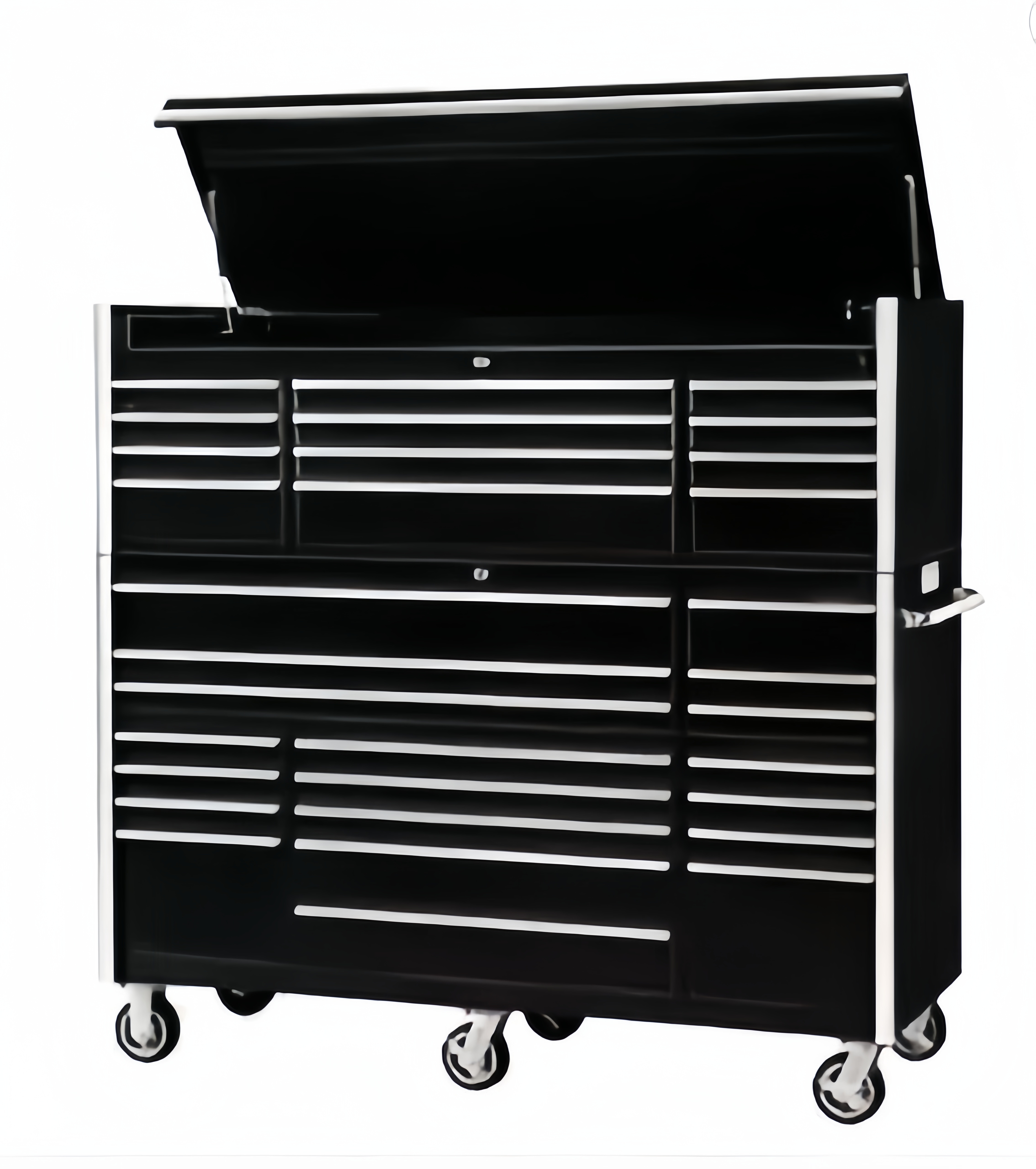 Cabinet Steel 48" Job Box for Workshop Durable Iron Heavy Duty Metal Storage Tool Box