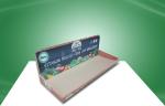 Wooden Eye Catching PDQ Tray Display , Cardboard Display Trays Promoting Foods