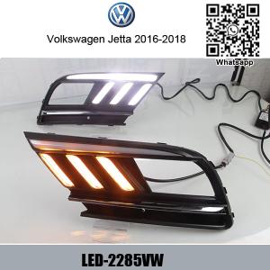 Quality VW Jetta 2016-2018 DRL LED Daytime driving Lights car daylight aftermarket wholesale