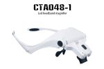 Eyeglasses Bracket Headband Magnifier 2 LED Lights Upgraded Version