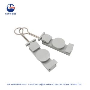 Quality FTTB 2mm Carbon Steel Fiber Drop Wire Clamp wholesale